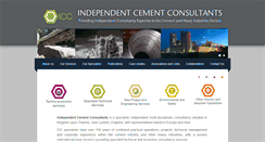 Desktop Screenshot of cementconsultants.com